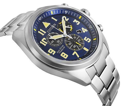 Zegarek Męski CITIZEN Super Titanium Eco-Drive AT2480-81L + BOX
