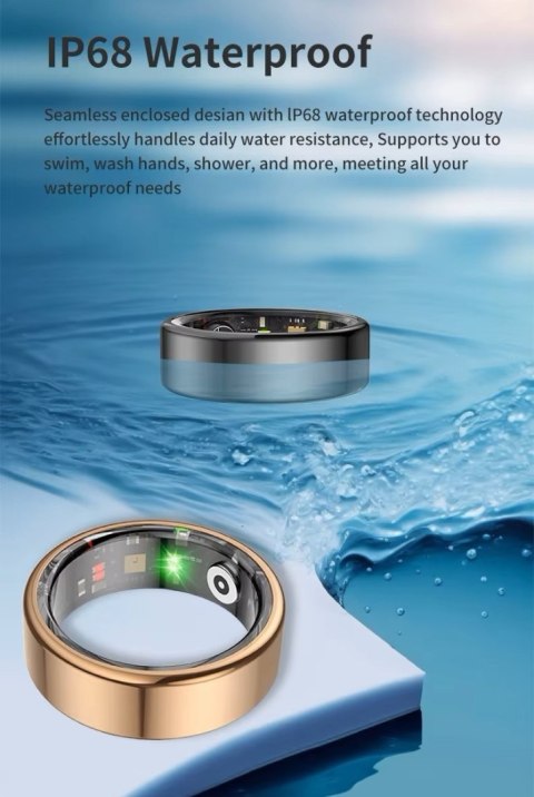 Smart Ring RUBICON R2 Rose Gold SIZE-7(US) SMARUB318