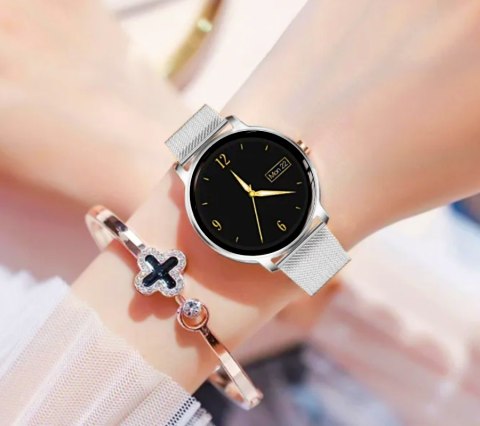 Smartwatch Damski RUBICON RNBE66 Silver SMARUB123
