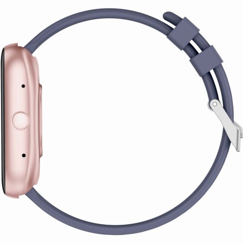 Smartwatch Damski GRAVITY GT18-3 Różowy Pasek Silikonowy + Granatowy Pasek