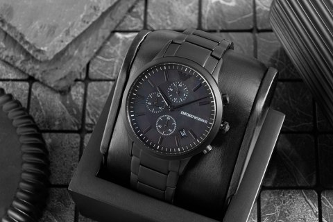 Zegarek Męski EMPORIO ARMANI Renato AR11275 + BOX