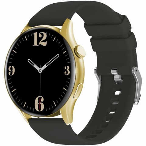 Smartwatch Gravity Złoty Pasek + Bransoleta GT11-1