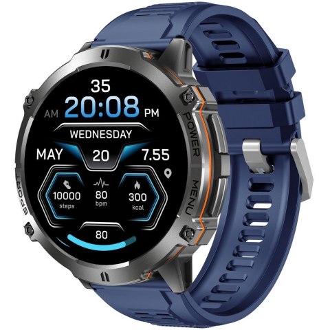 Smartwatch Gravity Czarny Pasek + Bransoleta GT42-2