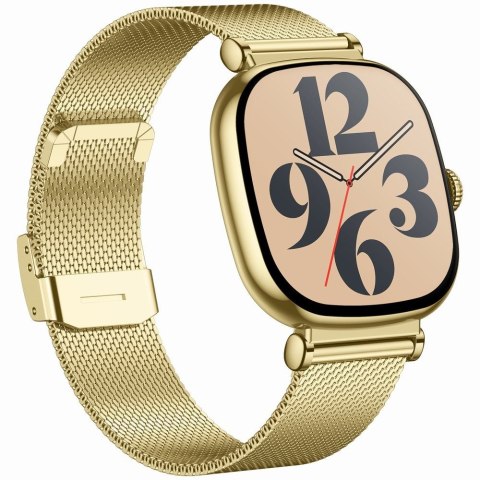 Smartwatch Gravity Złoty Bransoleta + Pasek GT32-1